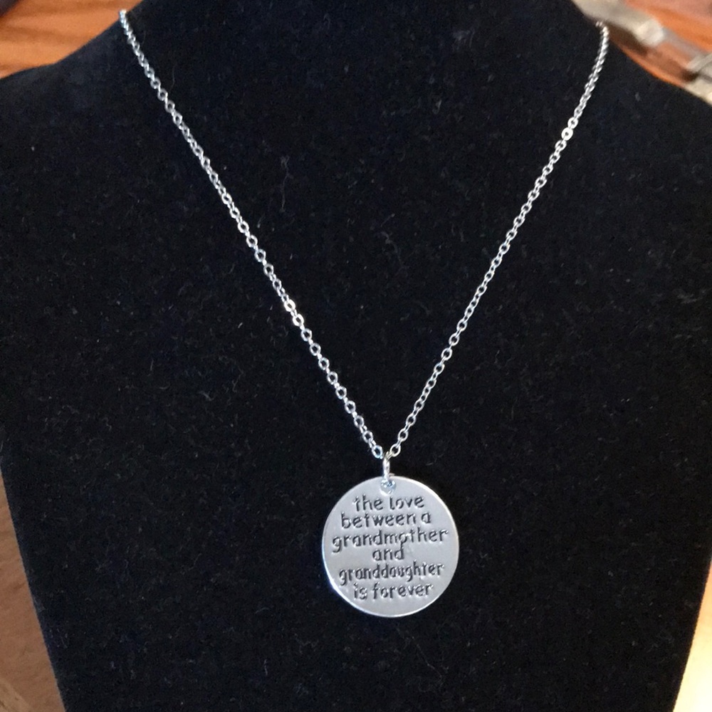 Grandmother Granddaughter Necklace